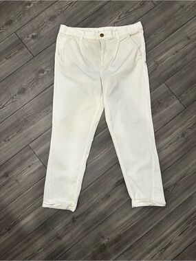 Anthropologie Ivory Casual Pants